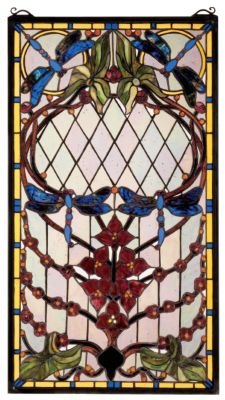 Dragonflies of Scarborough Garden Stained Glass
