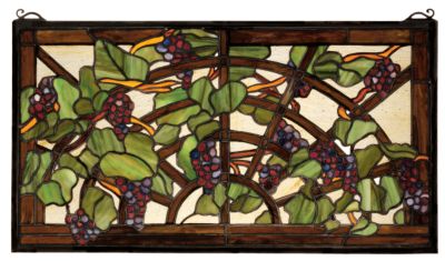 Vineyard�s Harvest Stained Glass