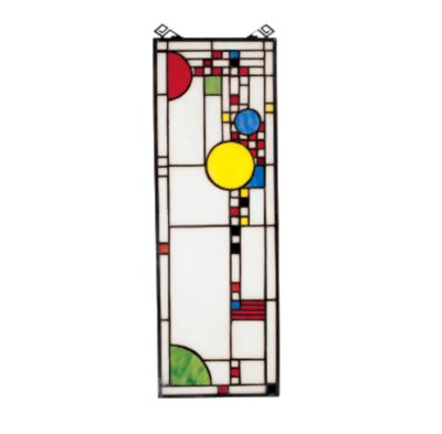  Prairie School Stained Glass Window