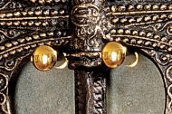 Decorative Brass Axe/Sword Wall Hangers - Set of Three