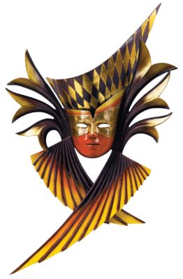 Torcello Carnivale Wall Mask