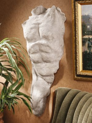 Alexander the Great Torso Wall Sculpture