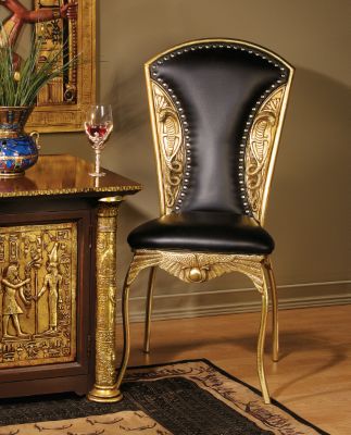 The Royal Egyptian Cobra Side Chair