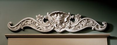 English Pan Wall Pediment