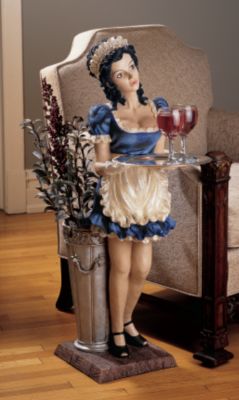 Genevieve, the Buxom French Maid Server