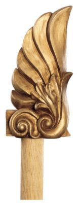 Golden Wing Rod and Finials