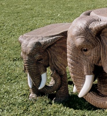 Family of Elephants Stool