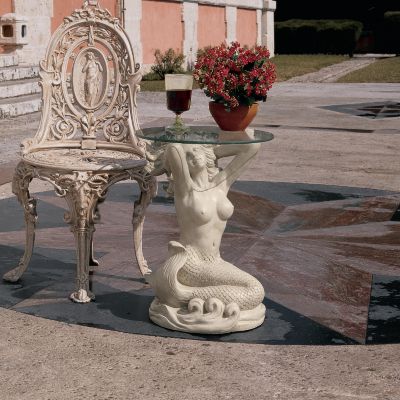 Mermaid of San Marco Glass Topped Table