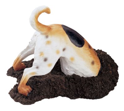 Terrence the Terrier Digging Dog Sculpture