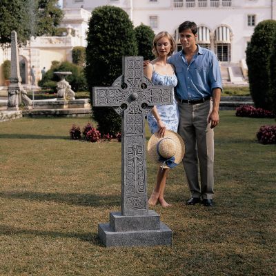 Full-Size Sculptural Chisholm Highland Celtic Cross