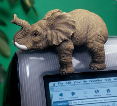 Perry the Pachyderm Computer Sitter