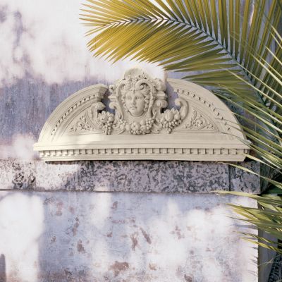 Champs-Elysees Architectural Wall Pediment