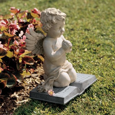 A Cherubs Prayer Sculpture