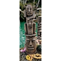 Gods of the Three Pleasures Tiki Gods Statue