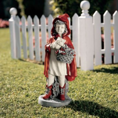 Little Red Riding Hood Statue