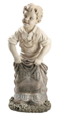 Peter in the Potato Sack Race Statue