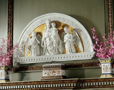 Blessed Union Renaissance Arch Sculptural Lunette