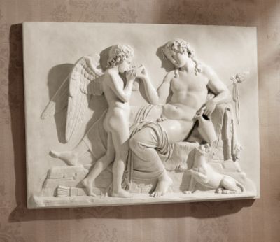 Eros and Dionysus High Relief Frieze