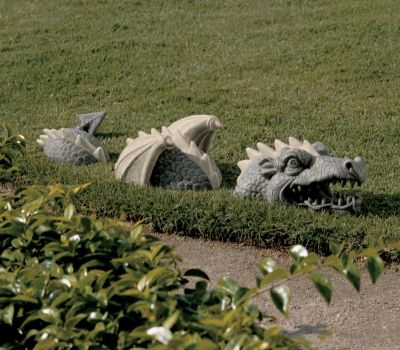 The Dragon of Bamberg Castle Moat Lawn Sculpture