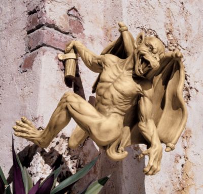 Gaston, the Gothic Climber Sculpture - Large