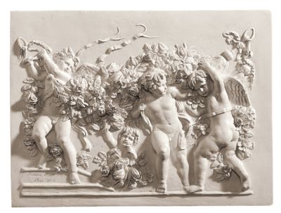 La Guirlande de Fleurs Bas-Relief Frieze