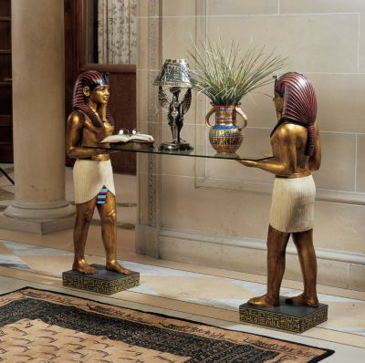 Egyptian Pharaoh&rsquo;s Servants Console and Server