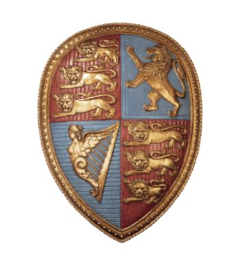 The Royal Coat of Arms Shield