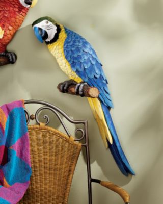 Regal Macaw Wall Sculpture