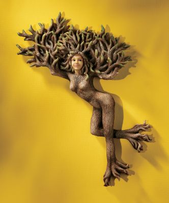 The Goddess Laurel  Wall Sculpture