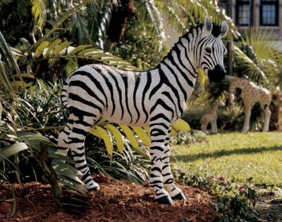 Zairen, the Zebra Sculpture