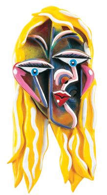 Abstract Jazz: Simone Wall Sculpture