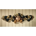 The Bacchanalian Sculptural Wall Pediment