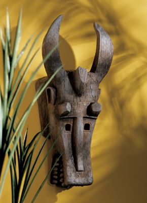Bonvamuen Bull African Wall Mask