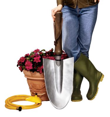 The Trophy Trowel Garden Sculpture