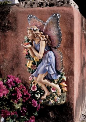 Madelyns Garden Fairy Wall Sculpture