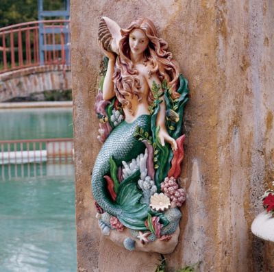 Melody&rsquo;s Cove Mermaid Wall Sculpture