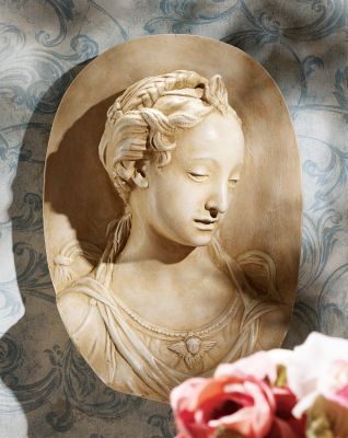 Maiden of Siena Wall Sculpture