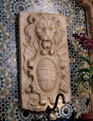 The Lion of Bologna Architectural Wall Sculpture