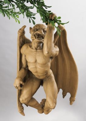 Gaston, the Hanging Gothic Gargoyle Statue