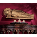 Buddha Entering Nirvana Wall Sculpture