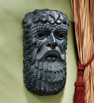 Zeus, Supreme Ruler of the Gods Decorative Theatrical Wall Mask