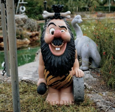 Cliff, the Caveman Sculpture
