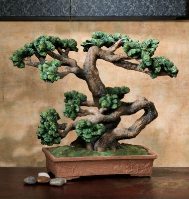 The Serene Bonsai Sculpture