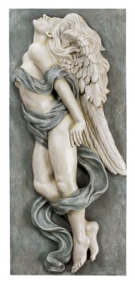 Rapturous Ascent: Woman Sculptural Wall Frieze