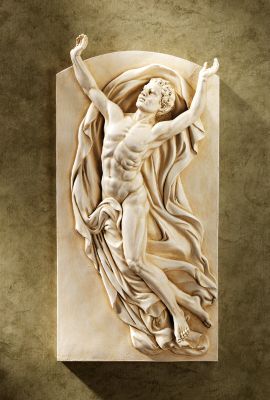 Le Genie de lImmortalite Wall Sculpture