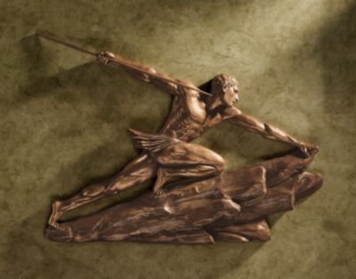 The Hunter Sculptural Wall Frieze