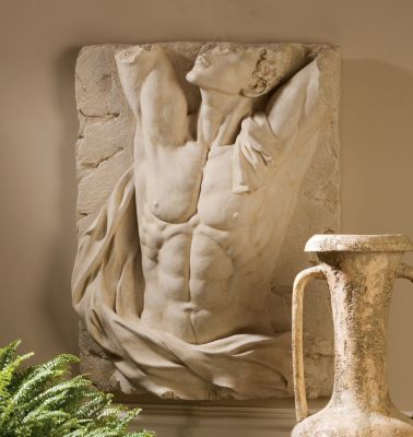 The Torso of Adonis Bas-Relief Wall Frieze