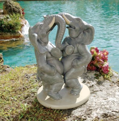Two to Tango Elephant Sculpture