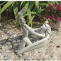 Splish-Splash Garden Bath Statue