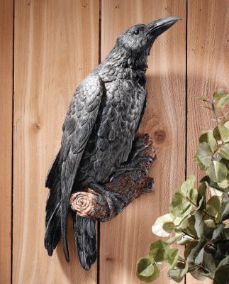 The Raven&rsquo;s Perch Wall Sculpture